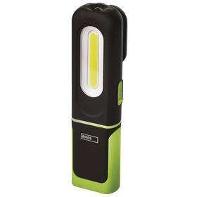 Lampáš EMOS COB LED + SMD LED, 330 lm, 1200 mAh čierna/zelená

