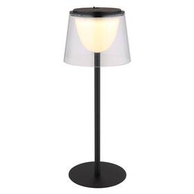 Stolná lampa GLOBO Mariam, 1,80 W čierna

