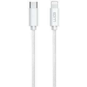 Kábel WG USB-C/Lightning, MFi, 2 m biely

