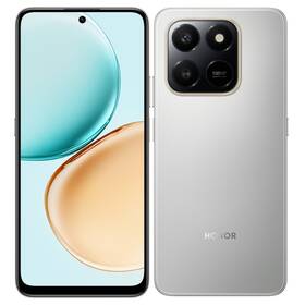 Mobilný telefón HONOR X7d 8 GB / 256 GB strieborný

