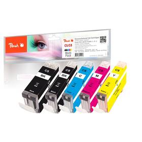 Cartridge Peach Canon PGI-5/CLI-8, MultiPack, 1x26 ml, 4x13 ml - CMYK 

