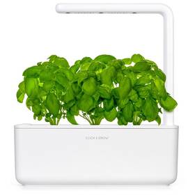 Šikovný kvetináč Click and Grow Smart Garden 3 biela farba
