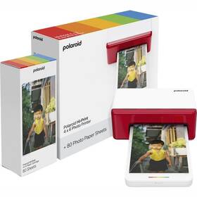 Fototlačiareň Polaroid Hi-Print 10×15 cm E-box biela

