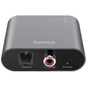 DAC prevodník Hama AC90 strieborný

