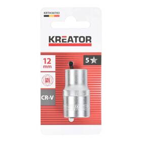 Nástrčná hlavica Kreator KRTH30703 1/2" 12mm 

