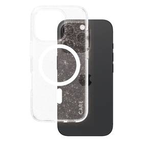 Kryt na mobil PanzerGlass CARE Star Lit MagSafe na Apple iPhone 16 Pro biely/priehľadný

