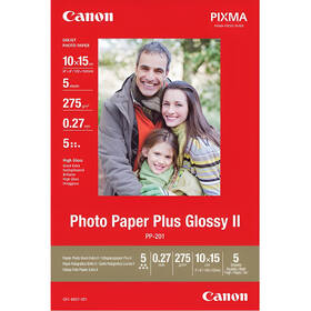 Fotopapier Canon PP-201 10x15, 265-275g, 50 listov biely

