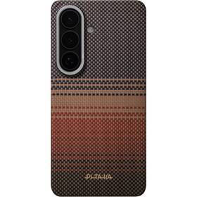 Kryt na mobil Pitaka Edge Sunset na Samsung Galaxy S26 červený/oranžový

