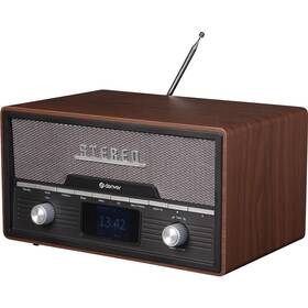 Rádioprijímač DAB+/CD Denver MDA-525DW hnedý


