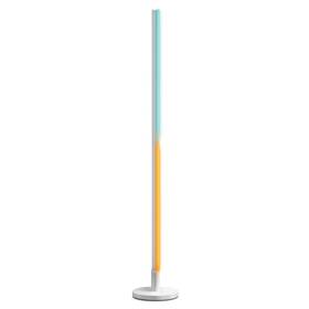 Stojacia lampa WiZ Pole Floor Light, RGB biela farba
