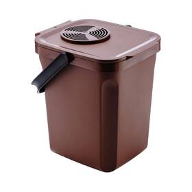 Odpadkový kôš na triedený odpad Denox Active 13210.839, 10 l hnedý

