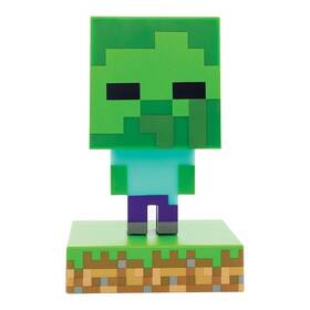 Dekoratívne LED Paladone Icon Light Minecraft - Zombie zelené

