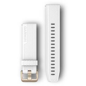 Remienok Garmin Quick Release (20 mm), silikónový biely

