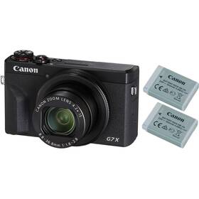 Digitálny fotoaparát Canon G7X Mark III Battery Kit čierny

