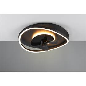 LED stropné svietidlo Reality R67393132 SORTLAND čierne

