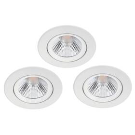 Vstavané svietidlo Philips Sparkle SL261, 5W, 3 ks biele

