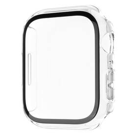 Ochranné puzdro FIXED Pure s temperovaným sklom na Apple Watch 41mm priehľadné

