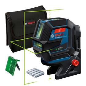 Krížový laser Bosch Professional GCL 2-50 G + RM10 (AA baterie) 


