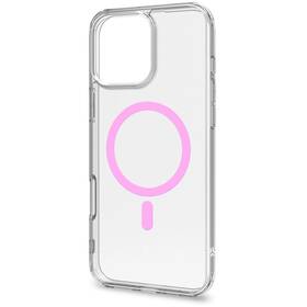 Kryt na mobil Celly Gelskinmag MagSafe na Apple iPhone 16 Pro Max ružový/priehľadný

