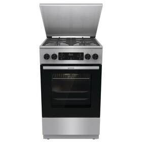 Kombinovaný sporák Gorenje MEKS5141XM nerez

