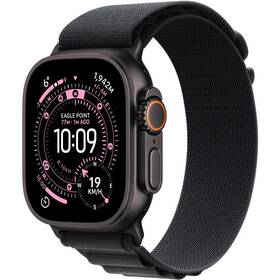 Inteligentné hodinky Apple GPS + Cellular 49mm čierny titán - čierny alpský ťah - L 


