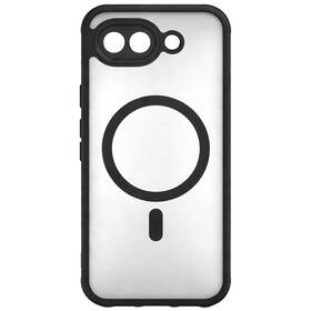 Kryt na mobil WG Matte Frame Magnet na Google Pixel 10a čierny/priehľadný

