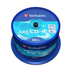 Disk Verbatim CD-R 700MB/80min, 52x, 50-cake 

