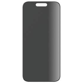 Tvrdené sklo PanzerGlass Privacy na Apple iPhone 15 Pro s instalačním rámečkem 

