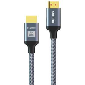 Kábel Philips SWV9115/10, 8K, 1,5 m sivý


