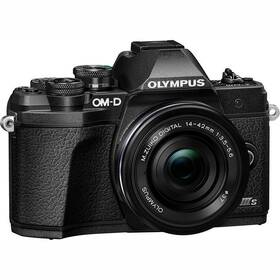 Digitálny fotoaparát Olympus E-M10 III S 1442 EZ Pancake Kit čierny

