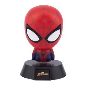 Dekoratívne LED Paladone Icon Light Spiderman čierne/červené

