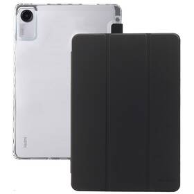 Puzdro na tablet flipové Mobile Origin Easy Tablet Case na Xiaomi Redmi Pad SE 8.7 čierne/priehľadné


