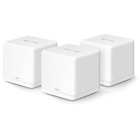 Kompletný Wi-Fi systém Mercusys Halo H60X, AX1500, Wi-Fi 6, (3-Pack) biela farba
