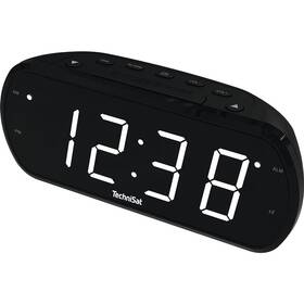 Rádiobudík Technisat Digiclock 1 čierny

