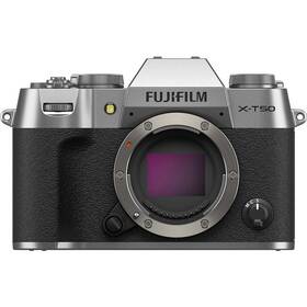 Digitálny fotoaparát Fujifilm X-T50, telo strieborný

