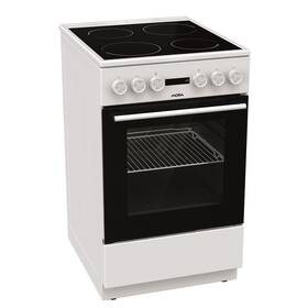 Sklokeramický sporák Mora C 2240 CW biely

