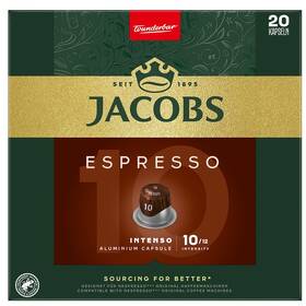 Kapsuly pre espressá Jacobs Espresso intenzita 10  (20 ks) 

