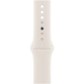 Remienok Apple 40mm hviezdne biely športový - M/L 


