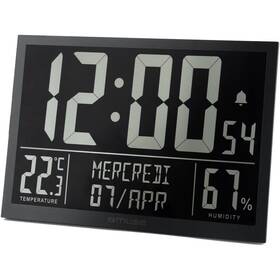 Nástenné hodiny MUSE M-160 WMC čierne

