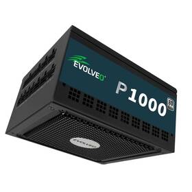 Zdroj Evolveo P1000 80+ Platinum, 1000W, ATX 3.1 čierny


