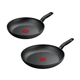 Sada panvíc Tefal Dark Essential G0069053, 2 ks čierna

