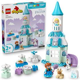 Stavebnica LEGO® DUPLO® ǀ Disney  10455 Ľadové kráľovstvo: Anna a Elsa a oslava na hrade 

