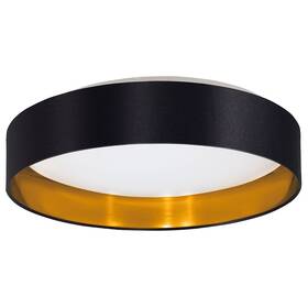 LED stropné svietidlo Eglo Maserlo 2 čierne/zlaté


