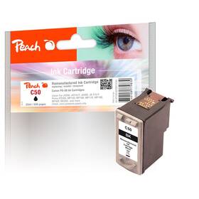 Cartridge Peach Canon PG-50, 23 ml čierna

