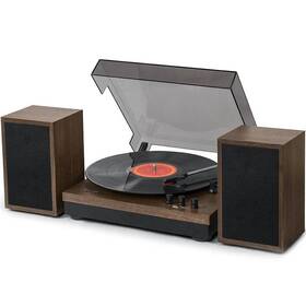 Gramofón MUSE MT-108 BT čierny/hnedý

