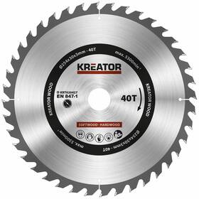  Pílový kotúč Kreator KRT020427 254mm 40T