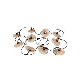 Nástenné svietidlo Reality R74771532 CHAIN čierne

