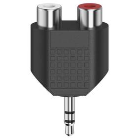Redukcia Hama jack 3,5 mm/2 cinch, stereo 
