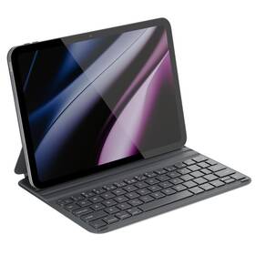 Puzdro s klávesnicou na tablet Epico UltraBoard na Apple iPad 10-9" (2022)/11" (A16) - CZ sivé

