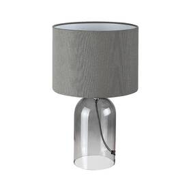 Stolná lampička Rabalux Luxin 74047, E14 sivá

